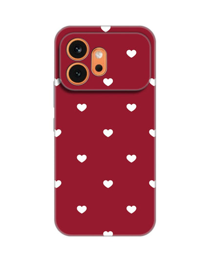 Maska za Honor 600 Burgundy Hearts Silikonska Print Skin