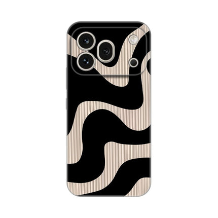 Maska za Honor 600 Pro Black Flow Silikonska Print Skin