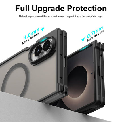Maska za Samsung Galaxy Z Fold 8 Magsafe Fold tamno plava