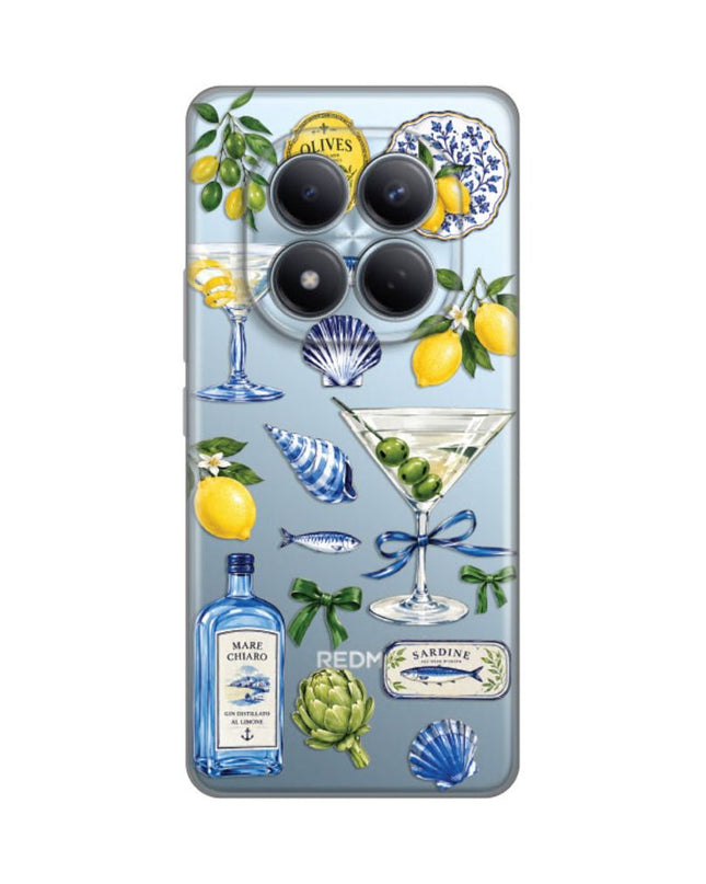 Maska za Xiaomi Redmi Note 15 Pro 4G Mediterranean Martini Silikonska Print
