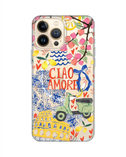 Maska za iPhone 13 Pro Max 6.7 Ciao Amore Print Magsafe