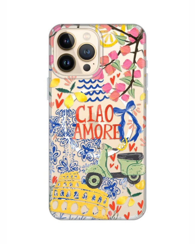 Maska za iPhone 13 Pro Max 6.7 Ciao Amore Print Magsafe