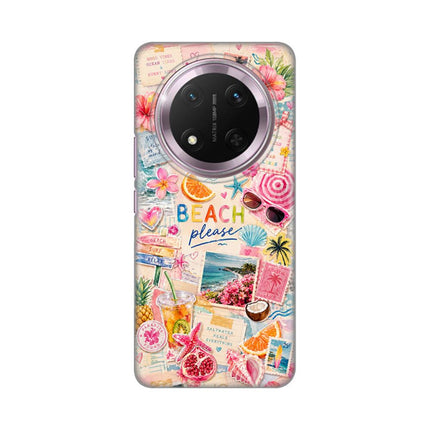 Maska za Honor Magic 7 Lite Beach Please Silikonska Print Skin