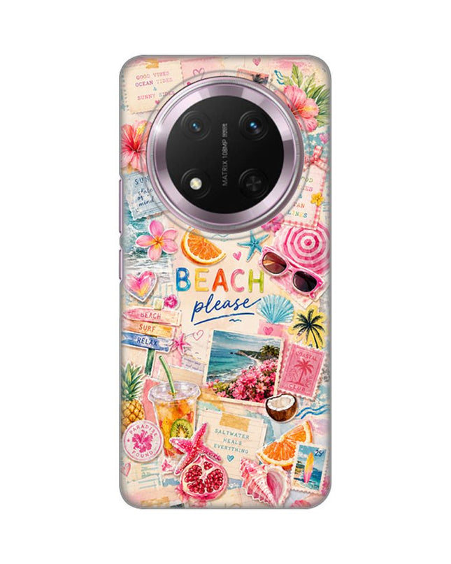 Maska za Honor Magic 7 Lite Beach Please Silikonska Print Skin