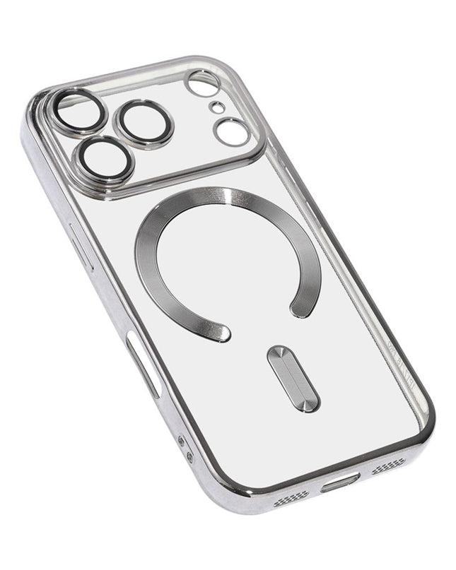 Maska za iPhone 17 Pro/18 Pro 6.3 siva Magsafe Lux