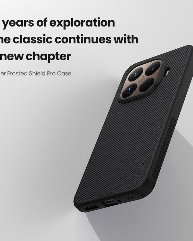 Maska za Xiaomi 15T Pro crna Nillkin Scrub Pro