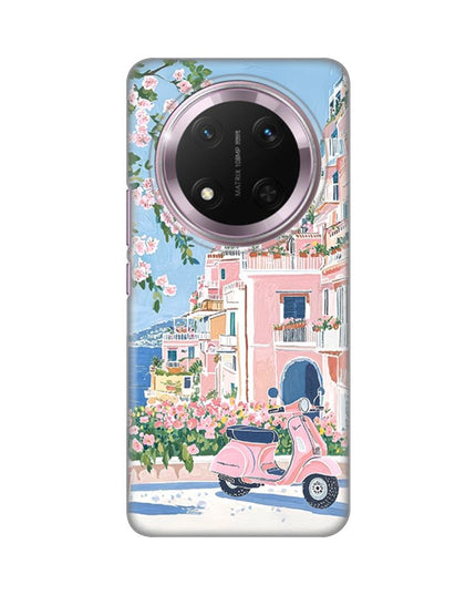 Maska za Honor Magic 7 Lite Pink Italy Silikonska Print