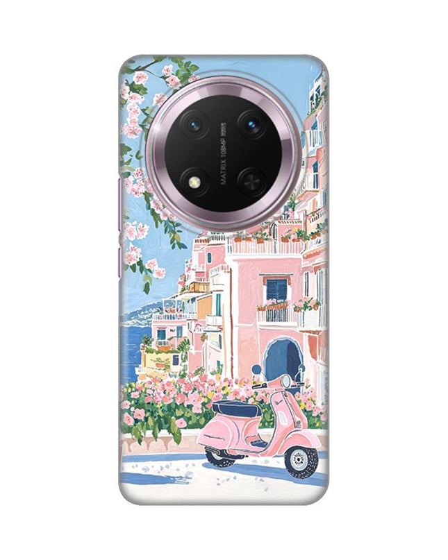 Maska za Honor Magic 7 Lite Pink Italy Silikonska Print