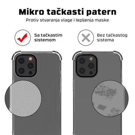 Maska za iPhone 17 Pro Max 6.9 Transparent Ice Cube