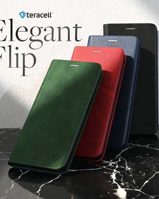 Maska za Honor X6a/X6b/X6c tamno zelena Teracell Elegant Flip