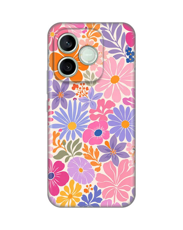 Maska za Honor 600 Lite Sunny Petals Silikonska Print