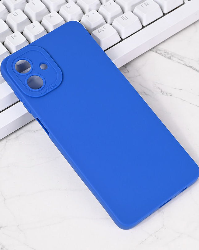 Maska Silikon Pro Camera za Samsung A075F Galaxy A07 4G tamno plava