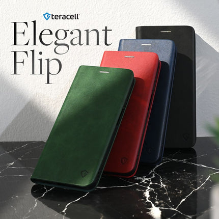 Maska za Honor Magic 8 Lite tamno zelena Teracell Elegant Flip