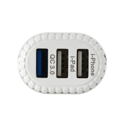 Auto punjac KONFULON C28A 3xUSB QC 3.0 18W