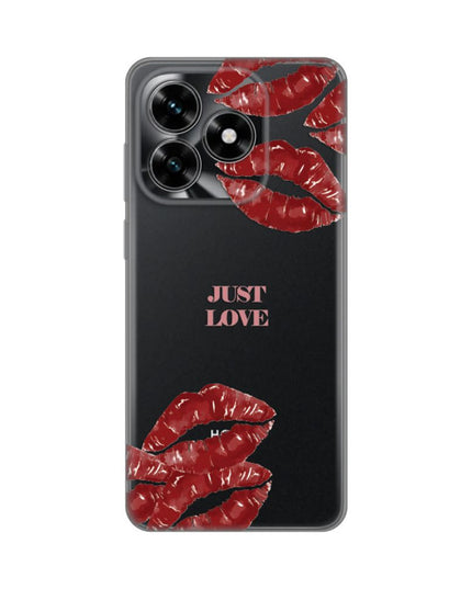 Maska za Honor X5c Plus Just Love Pink Silikonska Print Skin
