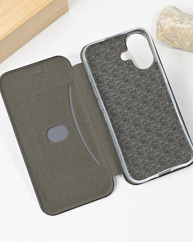 Maska za iPhone 17 6.3 crna Teracell Flip Cover