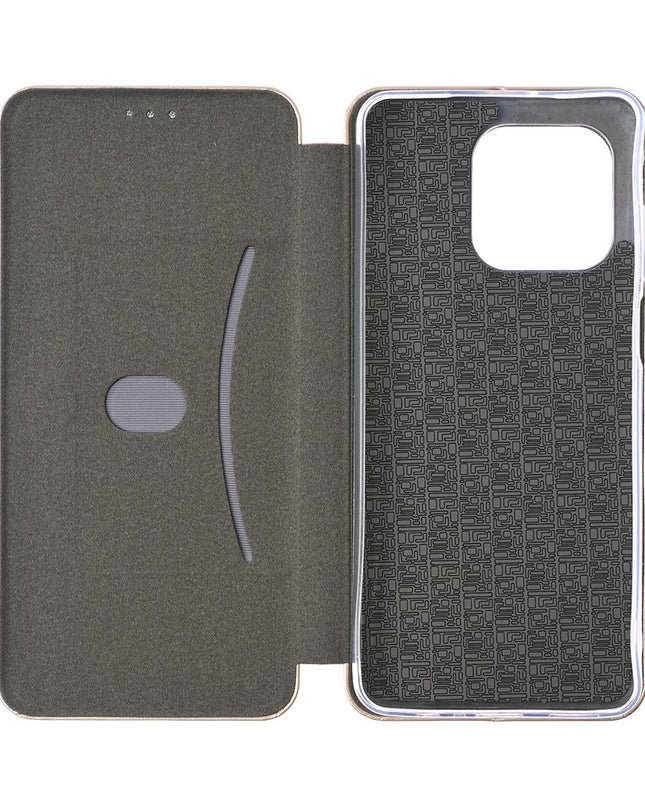 Maska za Honor X5c Plus zlatna Teracell Flip Cover
