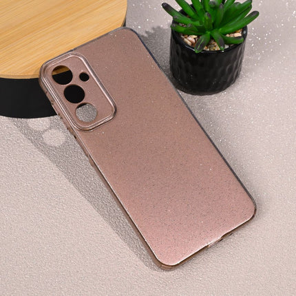 Maska za Samsung A165F Galaxy A16 5G roze zlatna Sparkle Dust
