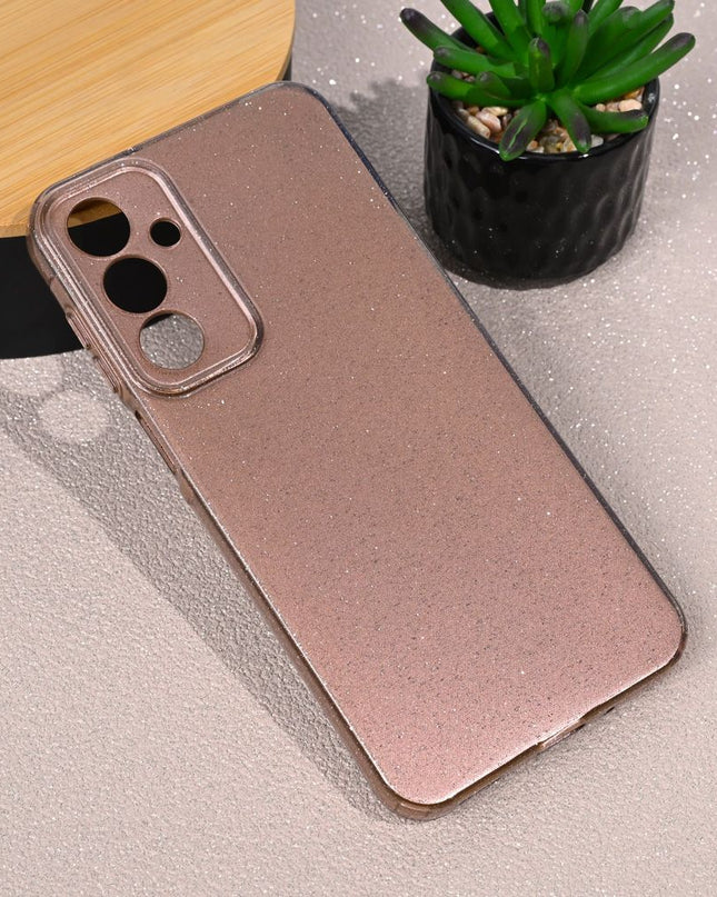 Maska za Samsung A165F Galaxy A16 5G roze zlatna Sparkle Dust