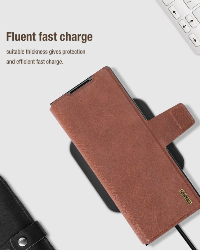 Maska za Samsung F966B Galaxy Z Fold 7 crna Nillkin Aoge