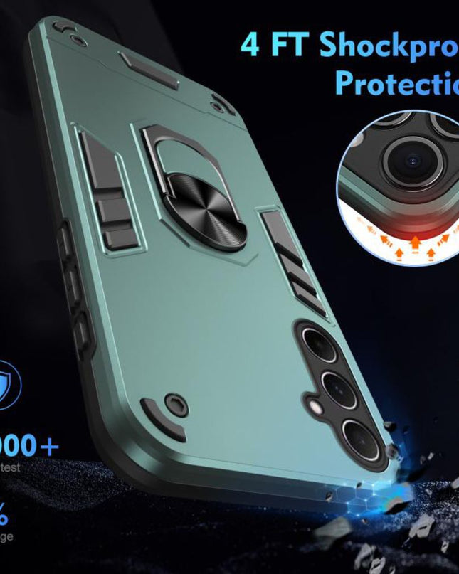 Maska za Samsung A165F Galaxy A16 tamno siva Hard Ring