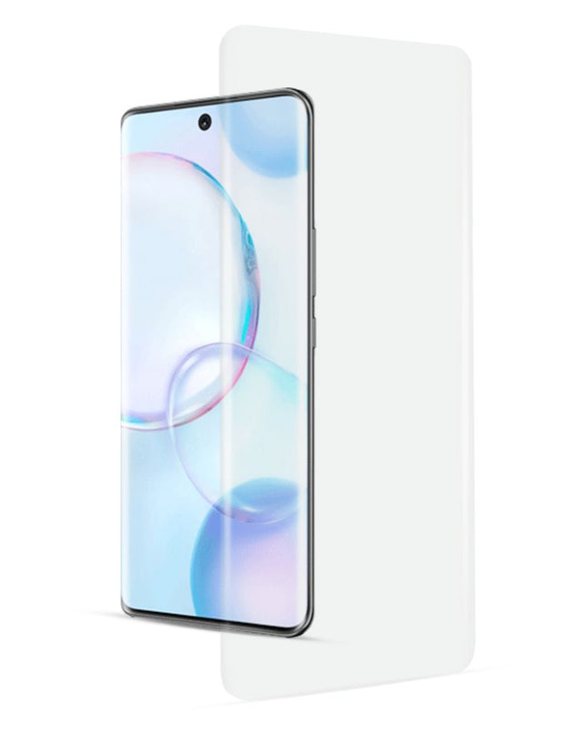 Zastitno Staklo Tempered glass Premium UV Glue Full Cover + Lampa za Honor 50
