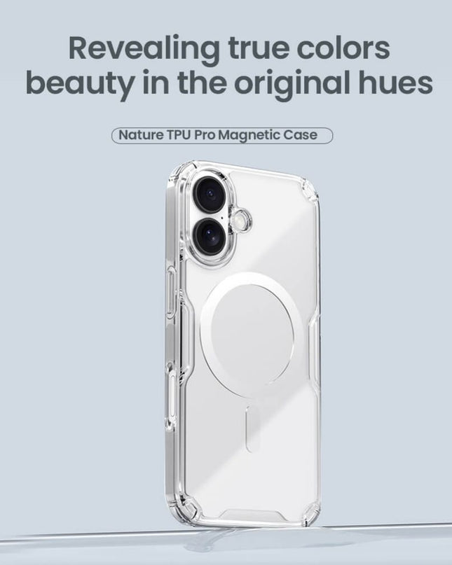 Maska za iPhone 17 6.3 transparent Nillkin Nature Pro Magnetic