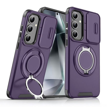 Maska za Samsung S941B Galaxy S26 ljubicasta CamShield Ring stand