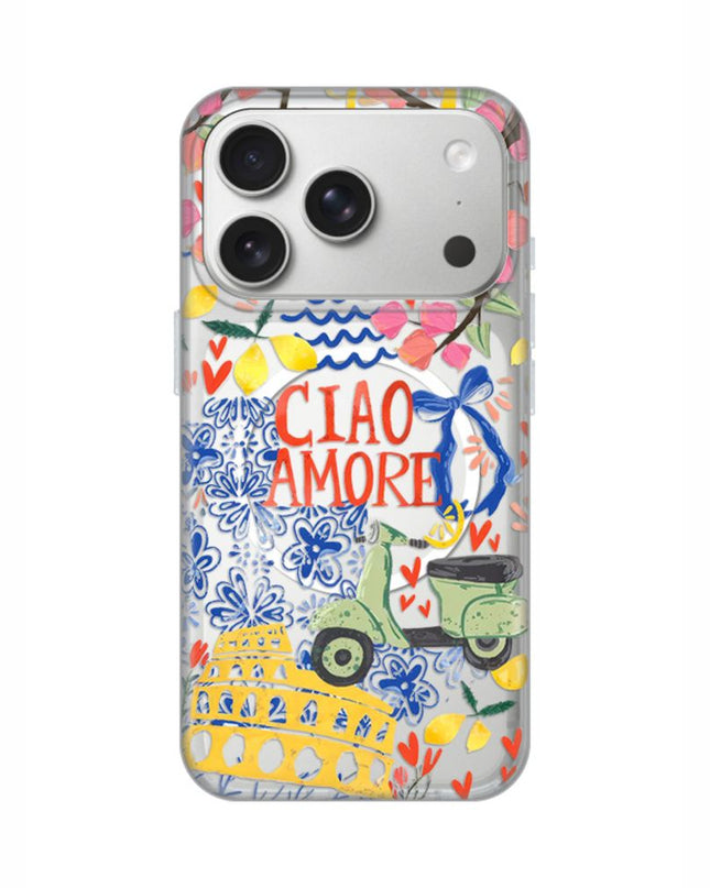 Maska za iPhone 17 Pro 6.3 Ciao Amore Print Magsafe
