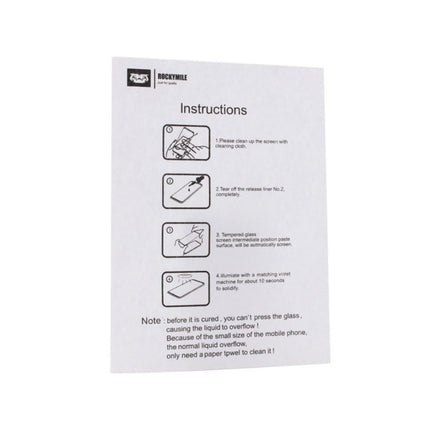 Zastitno Staklo Tempered glass Rockymile UV Matte Full Glue + Lampa za Samsung N970F Galaxy Note 10