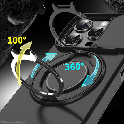 Maska za Samsung A175F Galaxy A17 ljubicasta CamShield Ring stand
