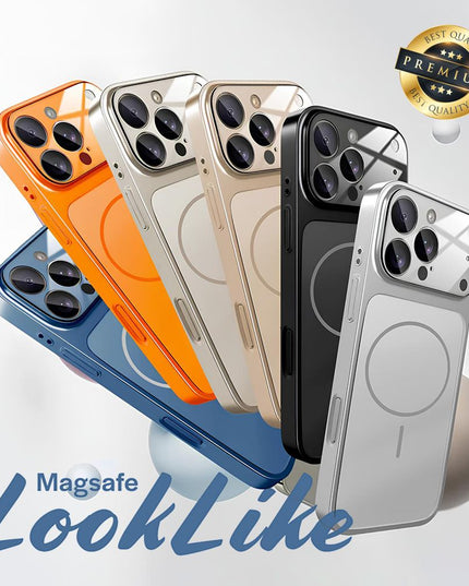 Maska za iPhone 16 6.1 narandzasta Magsafe LookLike