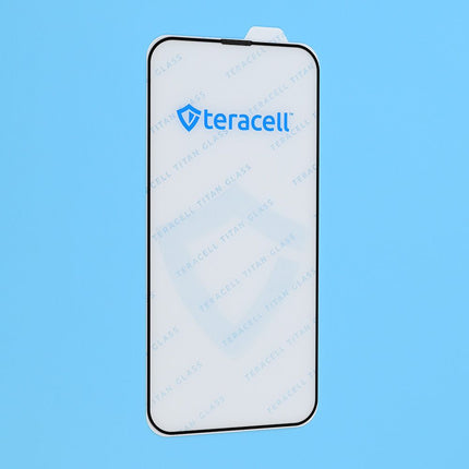 Zastitno staklo Tempered glass Teracell Titan 2.5D 10u1 za iPhone 13/13 Pro/14/16e/17e 6.1 crni