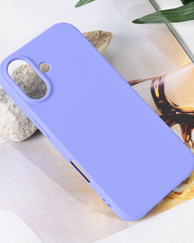 Maska za iPhone 17 6.3 ljubicasta Teracell Soft Velvet