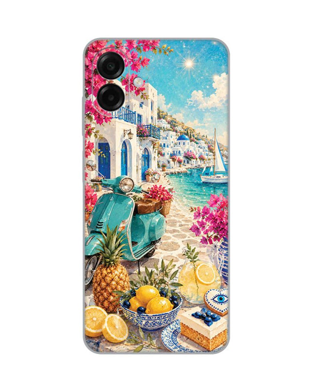 Maska za Samsung A075F Galaxy A07 Summer in Greece Silikonska Print Skin
