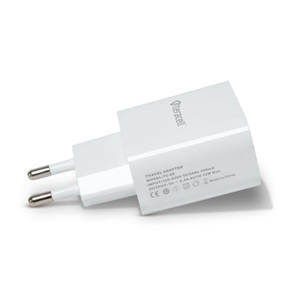 Kucni punjac Teracell Evolution TC-08 5V 2.4A 12W beli CE