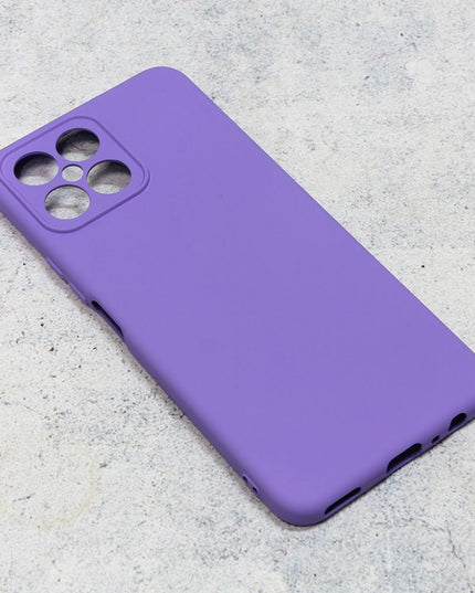 Maska za Honor X8 ljubicasta Nano Silikon