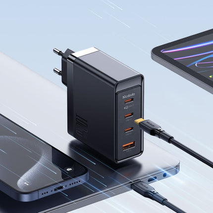 MCDODO CH-5141 SET 100W ZIDNI Punjač USB-C x3 + USB-A + KABL 100W TIP-C, 2m