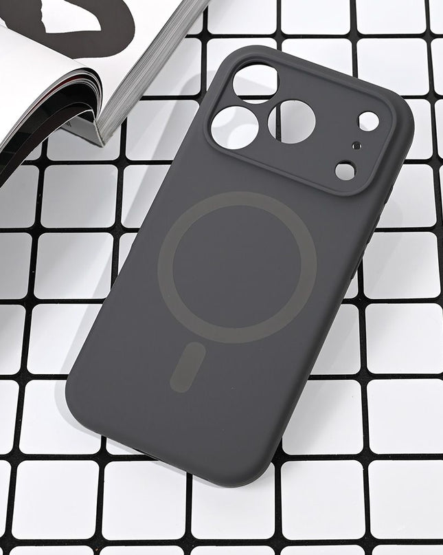 Maska za iPhone 17 Pro 6.3 siva Magsafe Pure color
