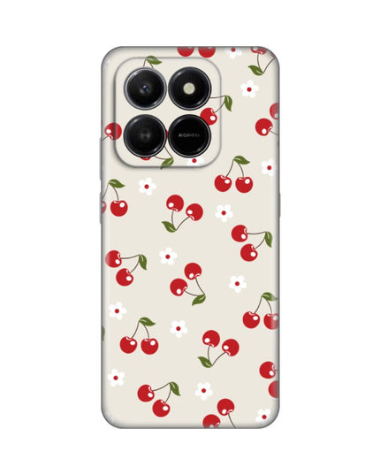 Maska za Honor X7d 4G/400 Smart 5G Cherry and Flowers Silikonska Print