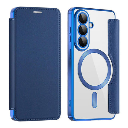 Maska za Samsung A376B Galaxy A37 plava Magsafe Lux Bi Fold