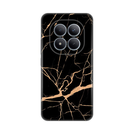 Maska za Xiaomi Redmi Note 15 Pro Plus 5G All Black Silikonska Print