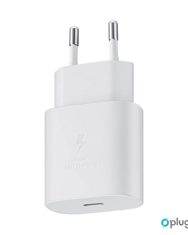 Kucni Punjac Pluginn AJ-25 KP-614C PD Fast 25W za Samsung beli CE