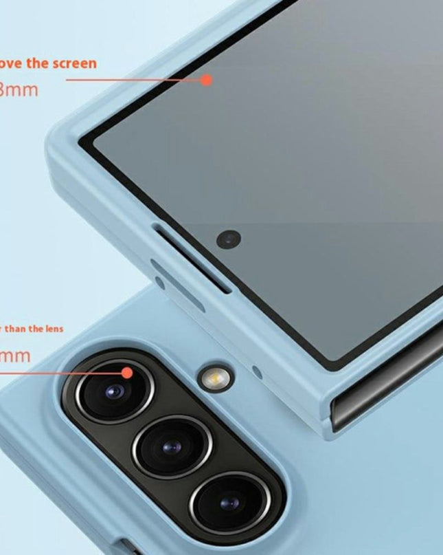 Maska za Samsung F976B Galaxy Z Fold 8 Ultra plava Elegant Fold