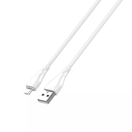 Data kabl Ldnio LS611 25W Fast micro USB beli 1m