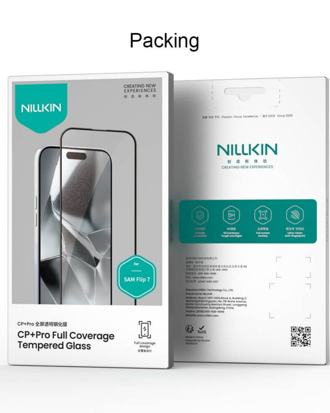 Zastitno staklo Tempered glass Nillkin CP+ Pro za Samsung F751B Galaxy Z Flip 7 crni