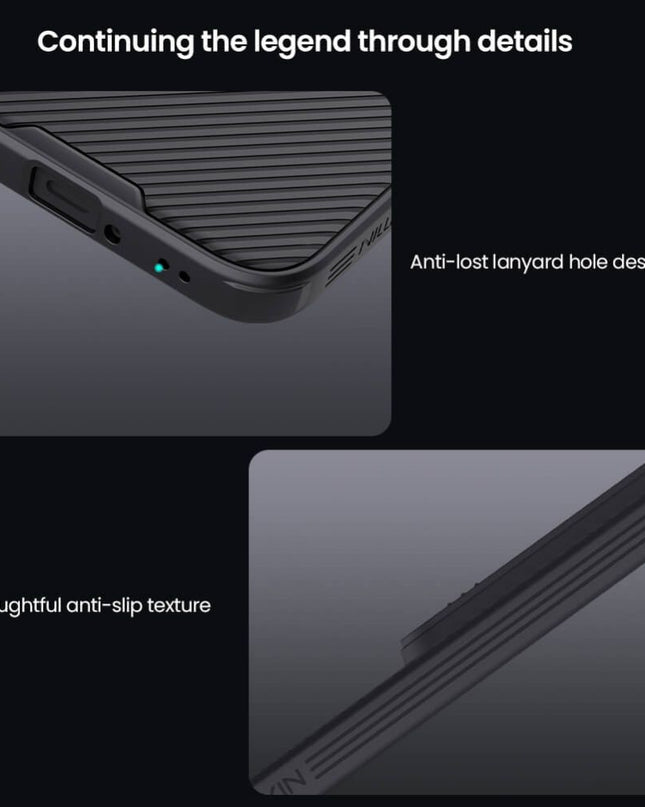 Maska za Xiaomi 15T Pro crna Nillkin CamShield Pro