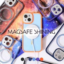 Torbica Magsafe shining za iPhone 11 6.1 narandzasta