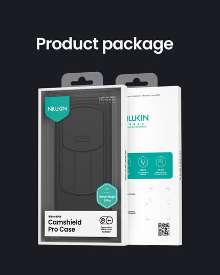 Maska za Honor Magic 8 Pro crna Nillkin CamShield Pro
