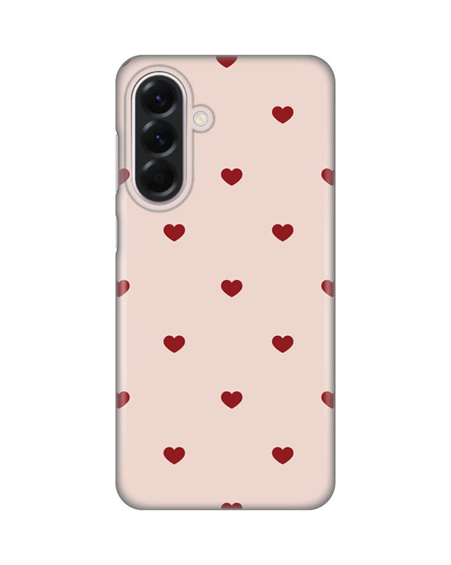 Maska za Samsung A566B Galaxy A56 5G Beige Hearts Silikonska Print
